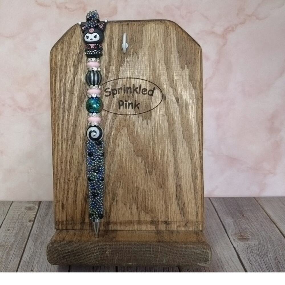 #KUR-894 Handmade Beaded Pen Kuromi